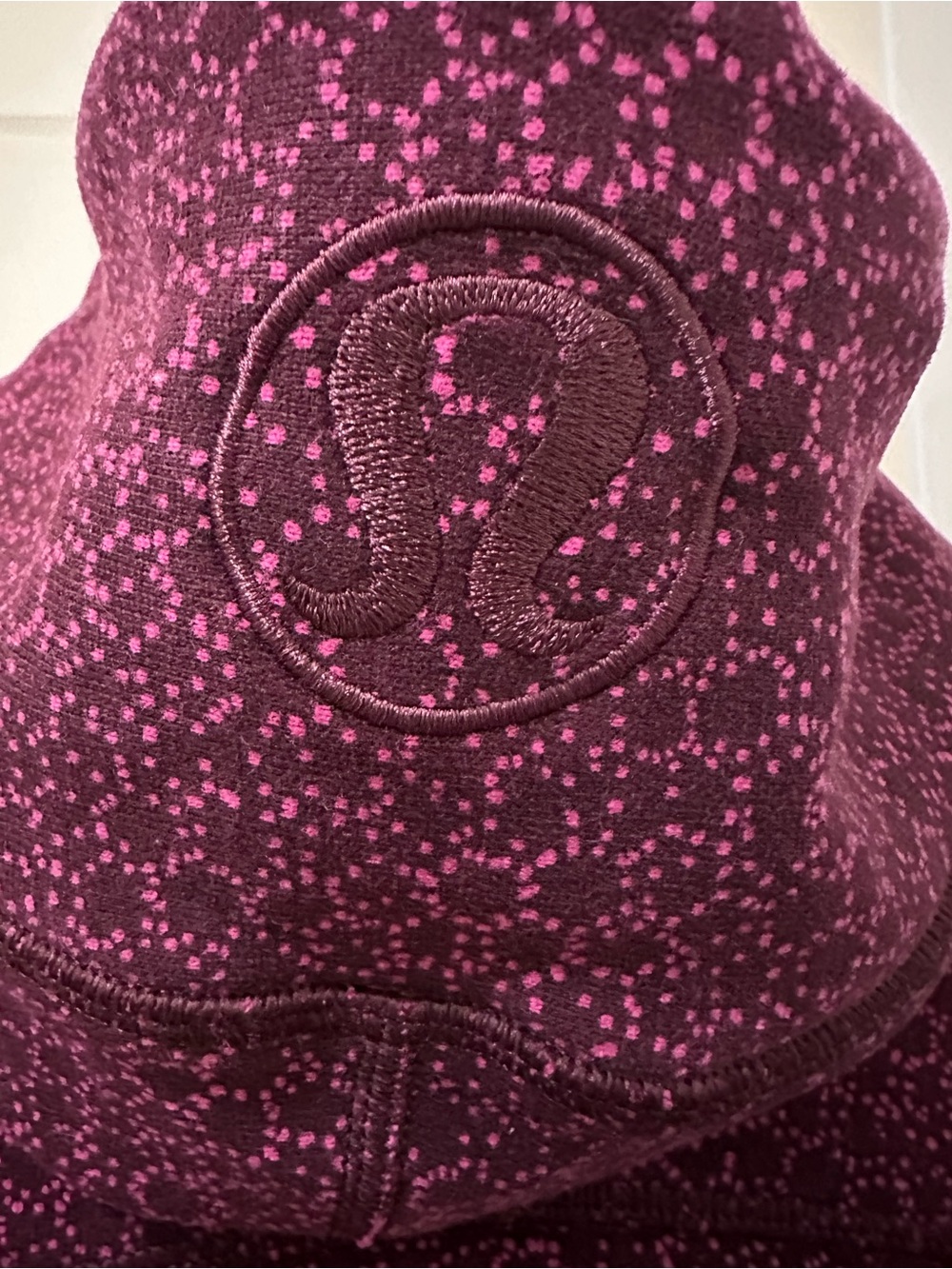 Lululemon Sz 6 Scuba Hoodie III in Star Pixel Raspberry Bordeaux Drama